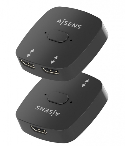 Switch AISENS A123-0948 HDMI 4K 60HZ 2×1, Preto
