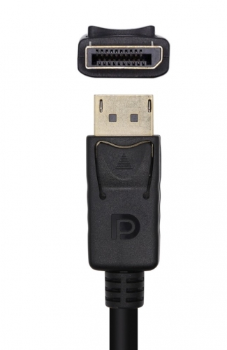 Cabo conversor DisplayPort para HDMI, DP/M-HDMI/M, preto, 2,0 metros Aisens A125-0364