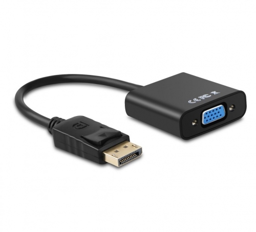 Conversor DisplayPort para SVGA, DP/M-SVGA/H, Preto, 15 cm Aisens A125-0367