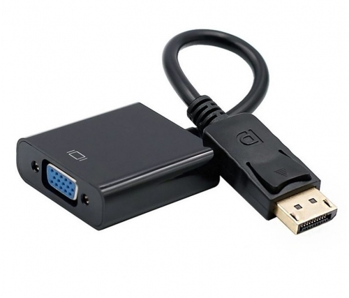 Conversor DisplayPort para SVGA, DP/M-SVGA/H, Preto, 15 cm Aisens A125-0367