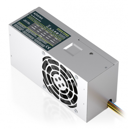 AISENS Fonte de alimentação OEM TFX 500W, Prata | ASPC-500TFX-SEO