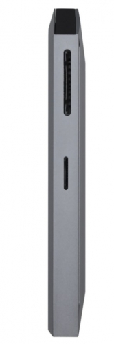 AISENS Dock USB-C 9 em 1, USB-C para 1xHDMI, 1xRJ45, 3xUSB, 1xPD, 1xÁudio, 1xSD, 1xMicro SD, Cinza, 15 cm | ASUC-9P001-GR