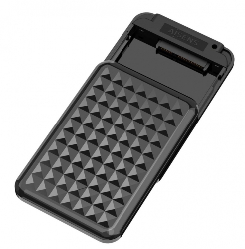 CAIXA PARA DISCOS RÍGIDOS CAIXA DISCO RÍGIDO PRETO 2,5" ALIM, USB AISENS ASE-2521B
