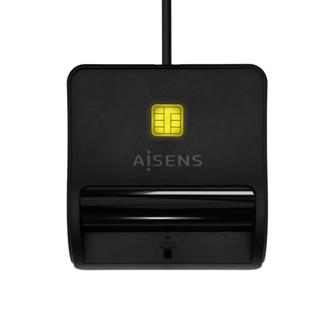 Leitor de Cartões Inteligente AISENS DNI USB-C Preto – ASCR-SN03C-BK