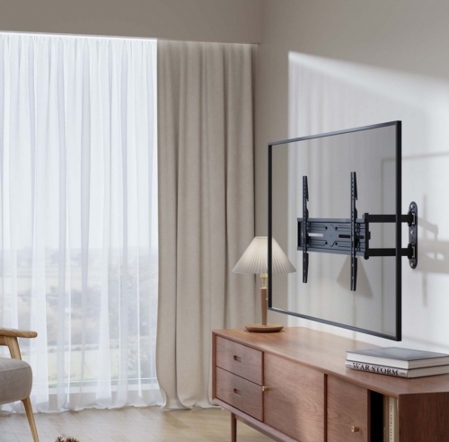 Suporte ECO giratório, inclinável e nivelável para monitor/TV de 35 kg e 37 a 70 polegadas, preto Aisens WT70TSLE-323