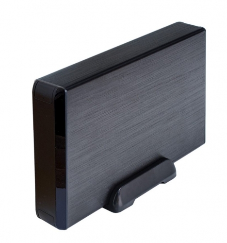 Caixa para Discos externos de 3,5" para discos rígidos SATA I, II e III com conexão USB 3.0/USB 3.1 Gen 1, preto Aisens ASE-3530B