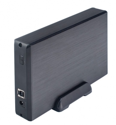 Caixa para Discos externos de 3,5" para discos rígidos SATA I, II e III com conexão USB 3.0/USB 3.1 Gen 1, preto Aisens ASE-3530B