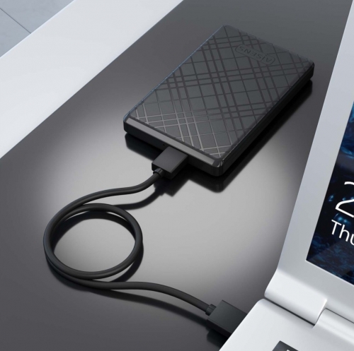 Caixa Externa AISENS para HDD/SSD 2,5" Preta – ASE-2522B