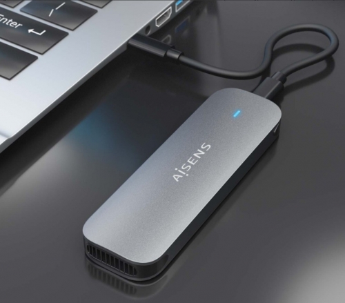 CAIXA EXTERNA M,2 (NGFF) SATA A USB3,1 GEM1 AISENS ASM2-006GRY