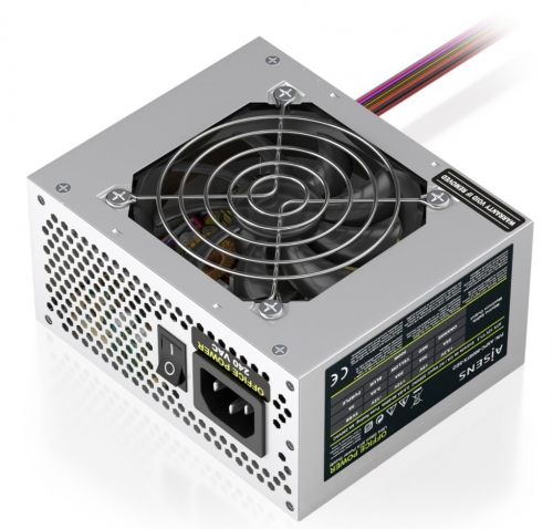Fonte de alimentação SFX OEM de 500 W, prata Aisens ASPC-500SFX-SEO