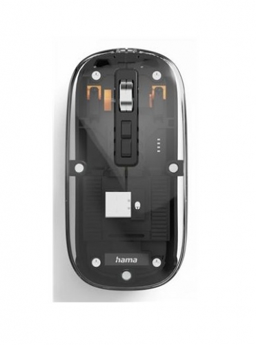 Rato Wireless Hama WM-600 1600 DPI Transparente , 00173094