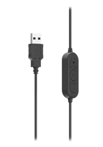 Auscultadores HAMA PC Office black HS-USB300 V2 , 00139935