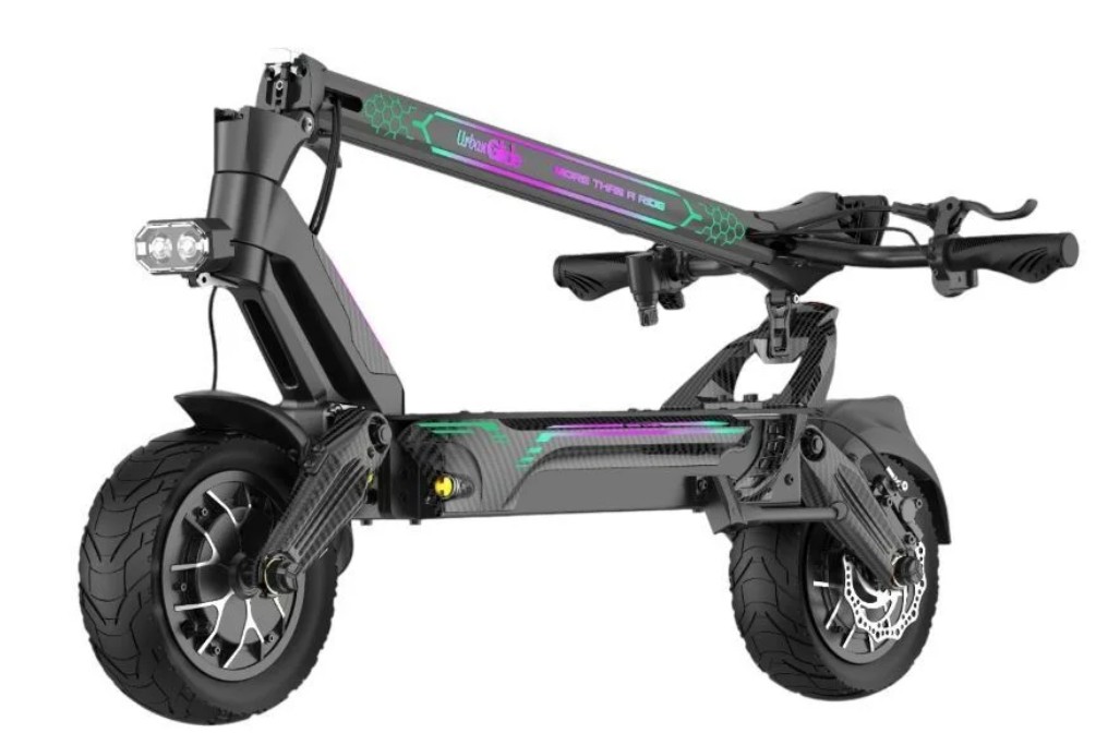 Trotinete Elétrica UrbanGlide EON X Air URBTR13263 – 1200W, bateria 52V 20Ah, autonomia até 100 km