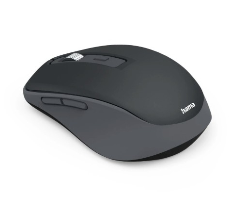 Rato de escritório, híbrido multidispositivo Hama “WM-450”, sem fio/Bluetooth®, 7 botões, preto 00173079