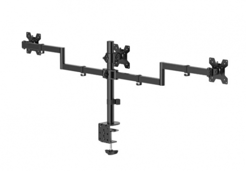 Suporte para Monitor Hama Monitor arm FM, 2 braços, 27", preto 00220899