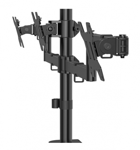 Suporte para Monitor Hama Monitor arm FM, 2 braços, 27", preto 00220899