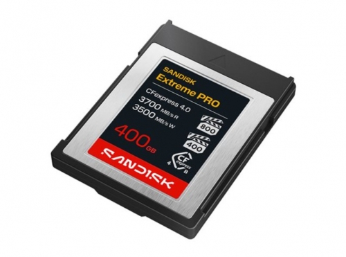 Cartão de memória profissional SanDisk Extreme PRO CFexpress 4.0 Type B 400GB – 3700MB/s – SDCFEB-400G-GN4NN
