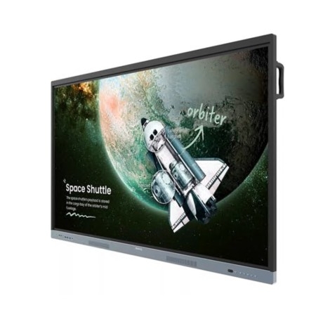 Monitor de Sinalização BenQ 9H.F9FTK.DE8 interativo 190,5 cm (75") 450 cd/m² 4K Ultra HD Preto, Cinzento Ecrã táctil Processador built-in Android