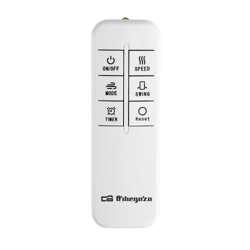 Ventilador de Torre Orbegozo TWM 0650 45W | 3 Velocidades | Comando Remoto | Temporizador