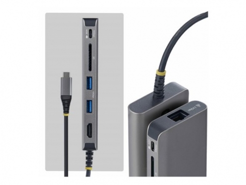 Estação de engate Startech para portátil USB-C HDMI 2.5GbE, 1GbE 140 watt - 177B-USBC-MULTIPORT