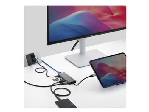 Estação de engate Startech para portátil USB-C HDMI 2.5GbE, 1GbE 140 watt - 177B-USBC-MULTIPORT