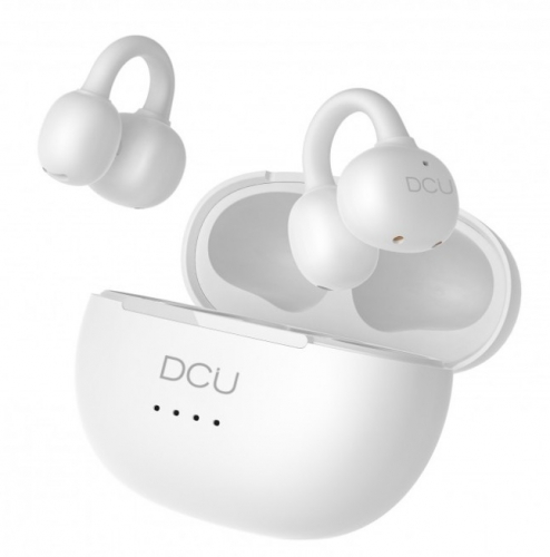 AURICULARES DCU AIRCLIP BLUETOOTH BRANCO