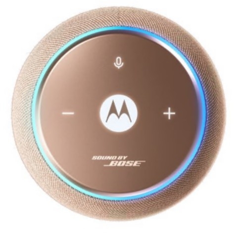 Coluna Portátil sem fios Bluetooth, Wi-Fi Controlado por aplicação 30 Watt 2-way pantone warm taupe , Motorola PG38C07850