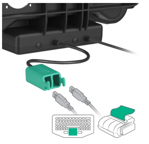 BASE DE ALIMENTAÇÃO PARA TABLETS RAM PW DAT KEY CDL HOW EDA10A TBL - RAMHOLHON11PD2