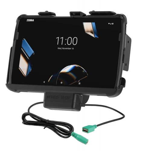 Dock RAM Mounts Power + Data para Zebra ET401 e ET4x de 10" - RAM-HOL-ZE21PDU