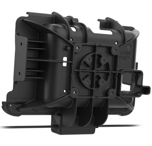 Dock RAM Mounts Power + Data para Zebra ET401 e ET4x de 10" - RAM-HOL-ZE21PDU