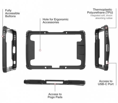 Capa de Proteção RAM® Skin™ para Tablet Zebra ET401 10"