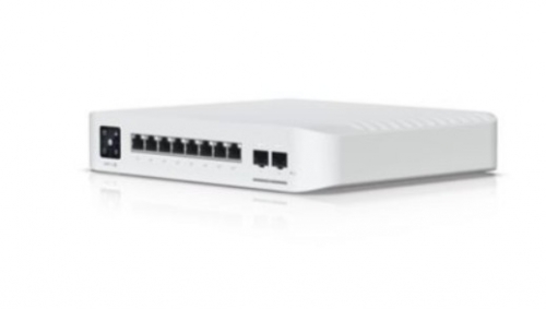 Switch de Rede Ubiquiti UniFi Pro 8 Portas Gigabit PoE+ , USW-PRO-8-POE