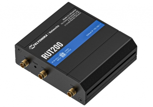 Router Industrial Teltonika Networks RUT200 4G/LTE Cat 4 Wi-Fi 4 – 2x Ethernet – WAN Failover – EMEA/EU