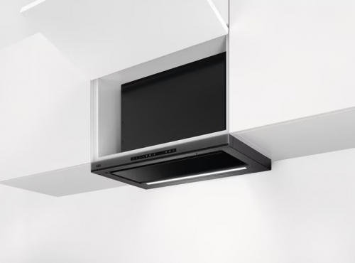 EXAUSTOR AEG NDP866PT 60CM 3+2VELOC EXTRAÇAO MAX 470M3/H PRETO MATE