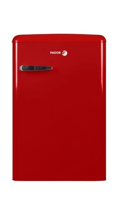 Frigorífico Fagor 3FFV-855R - 1 Porta Retro 108 L Vermelho