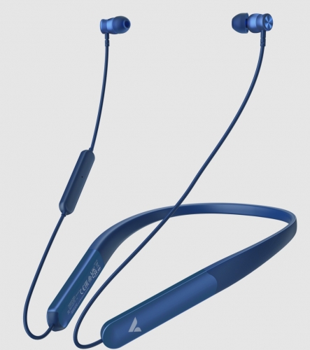 AURICULARES VERBATIM NECKBAND TRUSOUND PRO METAL BLUE , 30204