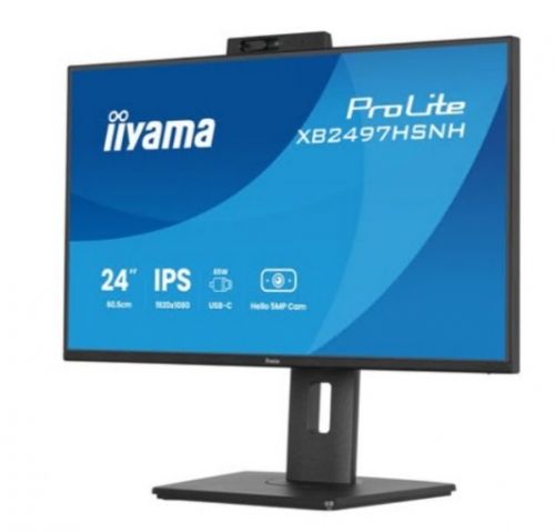 Monitor LED 24" iiyama ProLite XB2497HSNH-B1 Full HD 100 Hz IPS preto, mate