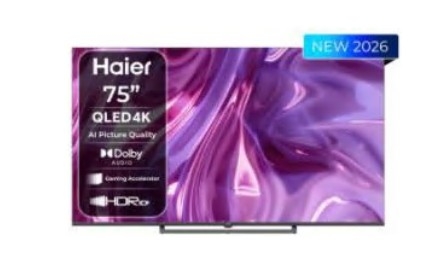 SMART TV 75" HAIER H75S80GUX QLED