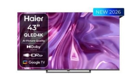SMART TV 43" HAIER HA43S80GUX QLED-UHD4K