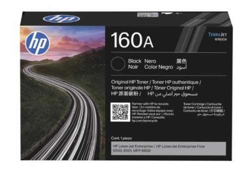 Toner HP 160A Preto original - W1600A