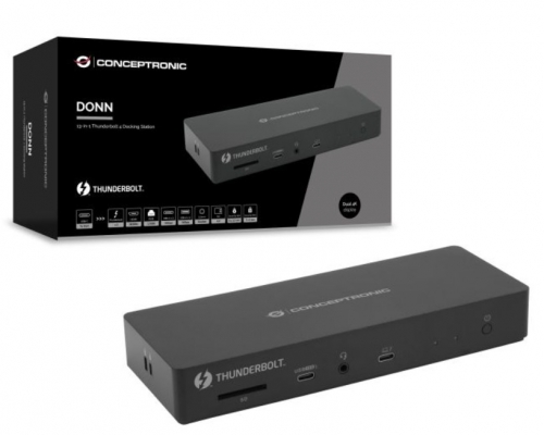 Docking Station Conceptronic DONN30B 13-in-1 Thunderbolt 4