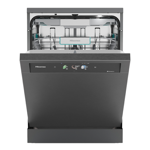 Máquina de Lavar Loiça Hisense HS693A90ADBX de Livre Instalação 60 cm, 16 Talheres, Classe A