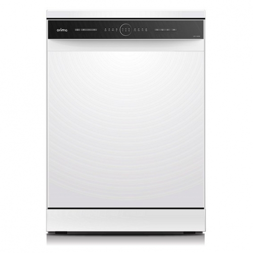 Máquina de Lavar Loiça ORIMA OR-12-600-W – 12 Conjuntos, Classe E, 60 cm, Branco, 2 Cestos