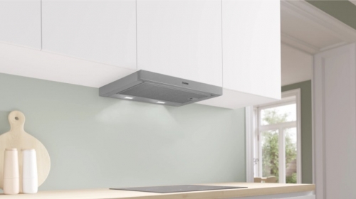 Exaustor telescópico 60 cm Metálico prateado BOSCH DFM064W55