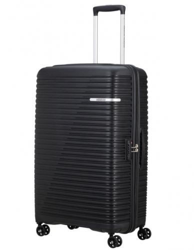 AMERICAN TOURISTER - Mala de Viagem SPINNER 55/20 TSA BLACK LIFTOFF 148915-1041