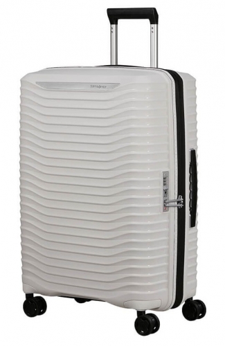 SAMSONITE - Mala de Viagem Média 68cm Expansível 4 Rodas Branco Upscape 143109-0479