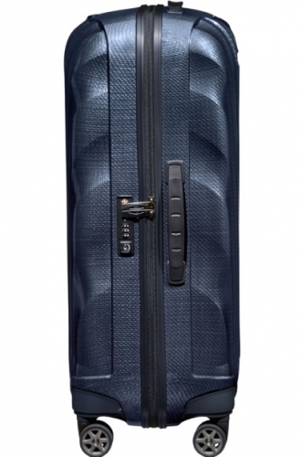 Mala de Viagem SAMSONITE C-Lite Spinner 69/25 - Média 68 L 4 Rodas Midnight Blue - 122860-1549
