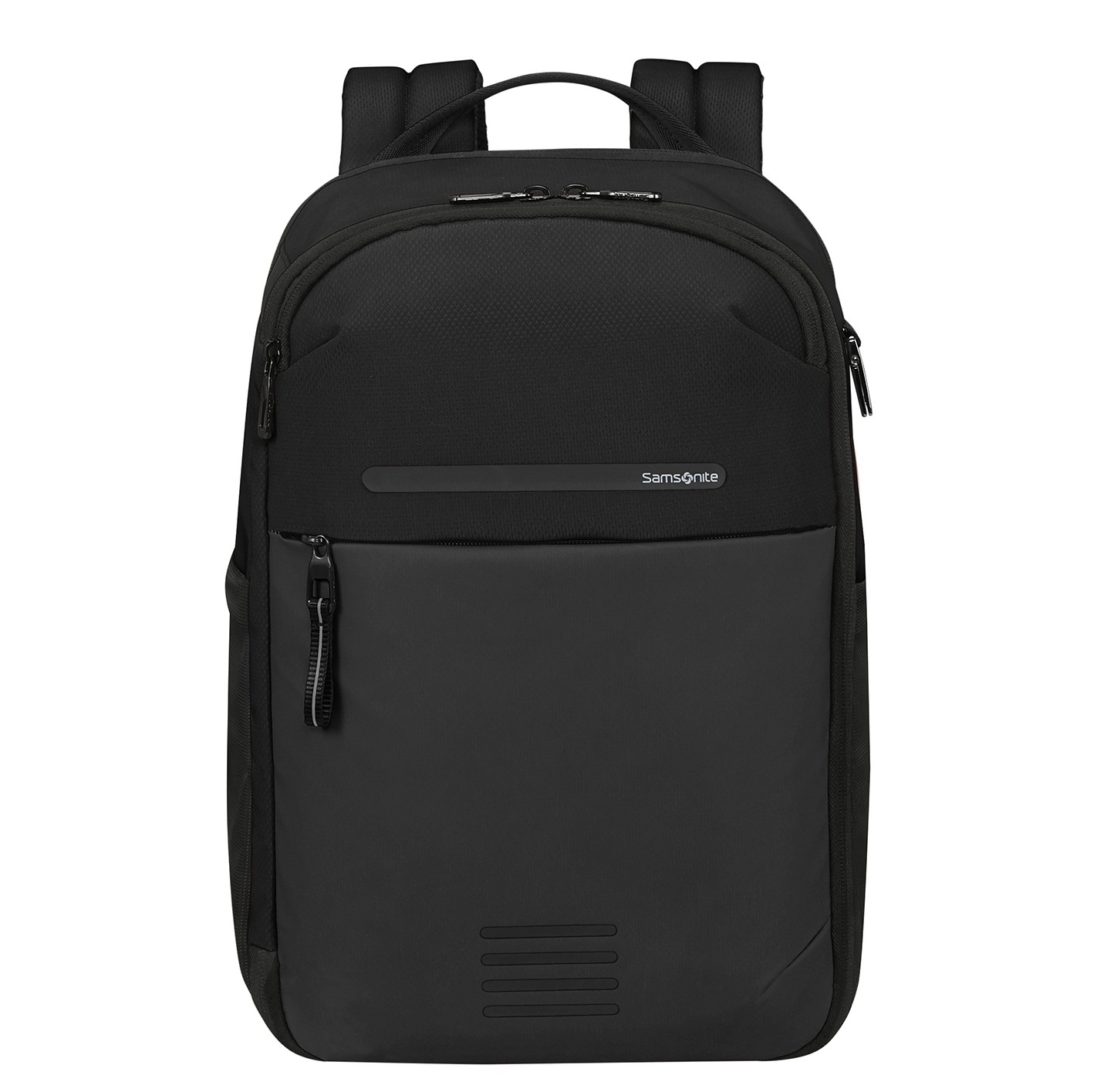 Mochila Samsonite Moderny Underseat Backpack S - de viagem para cabine/colocação sob o assento, 22,5 L, preta — 160065-1041