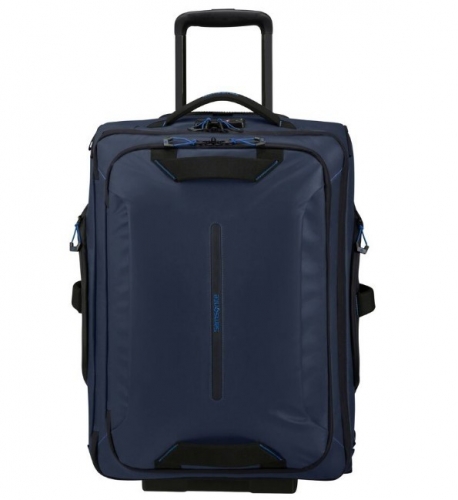 SAMSONITE - Saco/Mochila de Viagem 55cm 2 Rodas Azul Noite Ecodiver 140882-2165