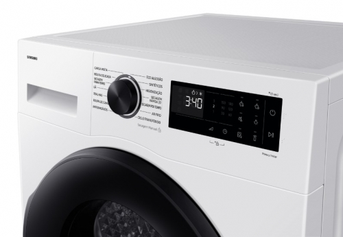 Máquina de Secar Roupa SAMSUNG DV80DG52B0AEEP Bomba de Calor Porta Reversível 8KG 60CM
